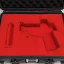 Gun Case for SIG SAUER Pistols, Lockable Hard Pistol Cases with Pre-Cut Foam Insert, TSA Approved Travel Gun Safe for SIG P365, P322, P320, P229, P226 Not for Optics