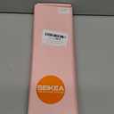 SEIKEA Ponytail Extension, 24" Fluffy Long Wavy Curly Claw Clip Hair Extensions Ponytail Multi-layered Clip in Fake Pony Tails Natural Soft Synthetic Hairpiece Ash Blonde with Highlights