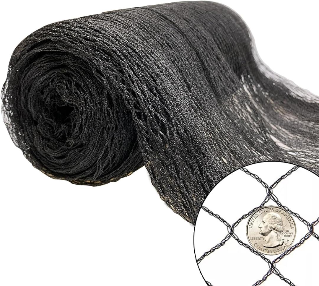 100x100ft Bird Netting for Chicken Coop Poultry Netting 1 inch Mesh Heavy Duty Chicken Coop Cover Netting Roof Hawk Proof Bird Netting for Garden Protection Fruit Tree Netting Against Squirrels Deer