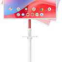KTC 32 Inch MEGAPAD 4K Touchscreen Smart Portable TV Monitor with Android 13 Google EDLA-Certified, 9500mAh Built-in Battery Mobile Screen on Wheels, Wireless Remote Control, 8+128GB Octa-coreCPU