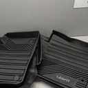 LASFIT Floor Mats for Toyota Camry 2024-2018 FWD Only (Not Fit Hybrid or AWD), All Weather Custom Fit Floor Liner for Camry L/LE/SE/TRD/XLE/XSE Front & Rear 2 Row Car Mats, Black