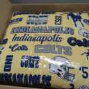 FOCO Unisex-Adult NFL Team Logo Bed in a Bag Comforter Sheets Pillow Cases Bedding 5-Piece Set