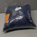 RYB HOME Velvet Curtains 102 inches Long, Back Tab Room Darkening Noise Reducing Window Treatment for Living Room Bedroom Privacy Protect for Studio, Navy Blue, W52 x L102 inch, 2 Panels