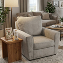 Signature Design by Ashley Oversized Accent Chair, Gray