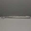 Ivilon Tension Curtain Rod - Spring Tension Rod for Windows or Shower, 36 to 54 Inch. Brushed Nickel