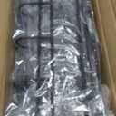 Hair Dryer Holder Wall Mounted, Adheisve Hair Styling Tool Organizer for hair Brush/Appliance Wall Mount with 5 Tier Shelf Basket Hooks Blow Dryer and Straightener Holder for Bathroom(Black)