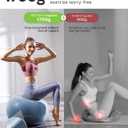 YOTTOY Anti-Burst Exercise Ball for Working Out, Yoga & Pregnancy, Extra Thick Workout Ball for Physical Therapy & Fitness