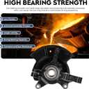 TadaMark New Front Right Steering Knuckle & Wheel Bearing Hub Assembly