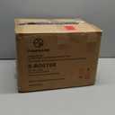 Famiware Ocean Round Plates and Bowls Set, 18 Pieces Dinnerware Sets, Dishes Set for 6, Reactive Glaze, Microwave and Dishwasher Safe, Scratch Resistant, Cappuccino White