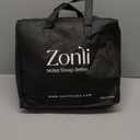 ZonLi Weighted Blanket for Adults (80"x87", 20lbs, Dark Grey) King Size High Breathability Cooling Heavy Blanket, Soft Material with Premium Glass Beads, All-Season, Easy Care