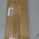 Curtain Rods for Windows 16 to 88 Inches Adjustable Length 1 Inch Diameter Window Curtain Rod with Aluminium Finials, Black