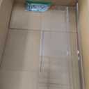 Lifewit Floating Shelves for Vinyl Record, 4 Pack 12" Clear Acrylic Wall Shelf Room Decor for Book/Photo/Picture/Makeup Display in Bedroom, Living Room, Bathroom Storage and Organization