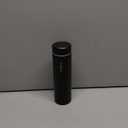 UpgradedExllena Small Insulated Water Bottle 12 oz/350ml Mini Insulated Water Bottle for Hot & Cold Drinks, Perfect Small Water Bottle for Travel, Purse...(Black) (11.8 Ounces)