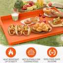 Silicone Griddle Mat Cover for Blackstone Griddle 36 Inch, Full-Coverage Heavy Duty Food Grade Silicone Grill Protective Cover for Blackstone Griddle Accessories, Fathers Gifts