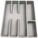 Kitchen Drawer Organizer Tray - Cutlery Drawer Organiser | Tableware Storage Drawer Organizer | Flatware Utensil Storage Case | Multi-Functional Supplies For Bathrooms, Makeup, Dressers