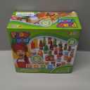 JOYIN 30Pcs Play Food Grocery Cans, Play Kitchen Accessories, Includes Drink, Juice, Jar, Seasoning, Water Bottle, Sauce, Yogurt, Ice Cream, Snack Box, Kids Gifts & Indoor Toys