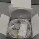 LED Ceiling Spotlight-Indoor 360 Adjustable Surface Mounted 10W COB Ceiling Downlight-Wall Lamp for Picture Background Wall Display Lighting (White,3000K Warm Light)