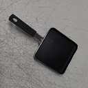 Non-Stick Every Day Square Griddle, BPA-Free Comfort Grip Silicone Handle, Dishwasher & Oven Safe, PFAS-Free Ceramic Skillet, Pancake Pan, Black