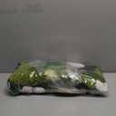 Cute Green Moss Bathroom Runner Rug Long Rectangular Boho Aesthetic Leaf Leaves Bath Mat Shaggy Non Slip Absorbent Shower Mat Decor (1'8" x 3'7" (Rectangular))