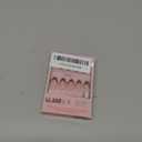 Glamnetic Press On Nails - Red Affair | Short Almond Red Glitter French Tip Fake Nails with a Glossy Finish | 15 Sizes - 30 Nail Kit with Glue