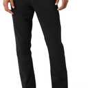 DKNY Mens Pants - Slim Fit Business Casual Pants for Men | Ultra Soft Mens Chino Stretch Work Pant | Everyday Casual Slacks (33W x 30L, Black)