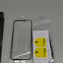 Uyiton Anti-Blue Light for iPhone 15 Plus Screen Protector - Unbreak-Glass Easy to Install Full Coverage Case Friendly Scratch Resistance 9H Tempered Glass Screen Protector for iPhone 15 Plus, 2 Pack