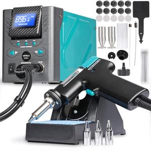 YIHUA 948D-I Desoldering Station 110W High Performance ESD-Safe with Temperature Control 716-896°F Adjustable, 3 Pre-set Channels, °C/°F Conversion, Auto Stand-by, Sleep Mode