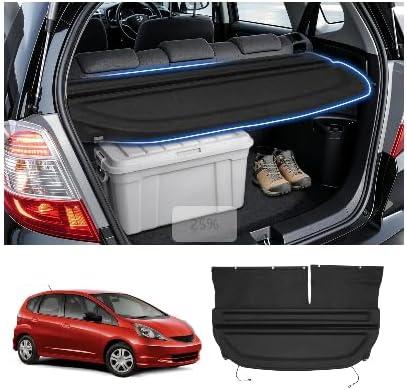 Autorder Cargo Cover for Honda Fit 2009-2011 - Trunk Cover Cargo Cover Board Privacy Screen Rear Security Shade for Fit Accessories