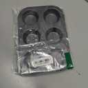 Muffin Cupcake Pan, Muffin Tins Nonstick 6, Muffin Top Cookie Cheese Cake Pan for Baking, Toast Oven Baking Supplies Small Cake Pans Muffin Cups Non Stick