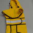 Dog Raincoat,Adjustable Waterproof Cloak Pet Hooded Raincoat Jacket,Cute Yellow Duck Poncho for Pet, Samll