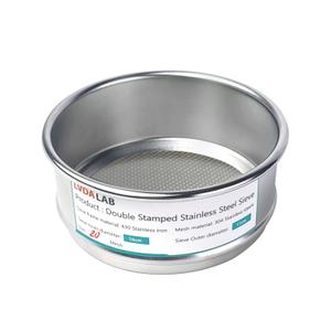 304 Stainless Steel Mesh Lab Sieve, 20 Mesh (0.9mm) Aperture Test Sieve, 4inch(10cm) Economy Standard Analysis Sample Test Sieves for Industrial Laboratory Homes