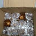 Woho 12Pcs Amber Votive Candle Holders, Glass Amber Candle Holder for Fall Wedding, Boho Tea Lights Candle Holder for Halloween Thanksgiving Centerpieces Table Decoration