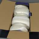 DONAMA Cervical Pillow for Neck and Shoulder Pain Relief, Cooling Contour Memory Foam Pillow, Dual-Height Ergonomic Neck Support Pillow for Side Back Stomach Sleepers with Removable Pillowcase (King Size, Ice Silk Blue)