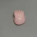 TECKNET Wireless Mouse (2.4G & BT5.0/3.0) Silent 4800 DPI Computer USB A & Bluetooth Mouse 6 Buttons, Wide Compatibility - Pink