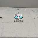 Doomed Funny T-Shirt T-Shirt, size L