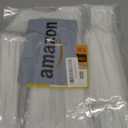 Zip Ties, White Zip Ties Assorted Sizes 4+6+8+12 Inch, 400 Pack, White Cable Ties, Zipties Clear, UV Resistant Wire Ties, Plastic Ties, Clear Zip Tie, SiKuLin