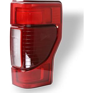 LED Tail Rear Lights W/Blind Spot Compatible with Ford F250 F350 F450 Super Duty 2020 2021 2022 Brake Taillights Lamp Assembly Right Passenger Side Replace LC3Z13404E FO2801282