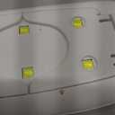 Kepma UV LED Nail Dryer Mini lamp Portable Curing Light for Gel Nail Polish,6w(White)