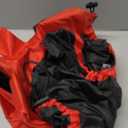 LOVELONGLONG Waterproof Dog Raincoat with Removable Hood Outdoor Full Body Dog Jacket, Windproof Snowproof Shell Suit All Season Pet Rain Gear Black XL (XL (Red 18"))