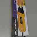 Haisstronica Mini Heat Gun 350W, 2 Temp Settings 482F/752F (250C/400C), Hot Air Tool with Metal Stand & Nozzle Guard, 110V Corded Heat Shrink Gun for Shrink Tubing, Crafts, Embossing, Vinyl Wrap