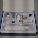 Dog Clippers Grooming Kit Hair Clipper-Low Noise Paw Trimmer- Rechargeable - Cordless Quiet Nail Grinder Shaver for Cats and Other Pets (Silver)