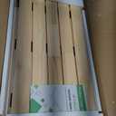 Solid Wood Shelf Covers for Wire Shelving, Wire Rack Covers for Pantry Shelves, Tool-Free & Snap-On(5pcs, 24" W x 12" D), 24"w X12"d X2.6"h