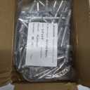 40pcs Tri-Fold Aluminum Blind Rivets, Tri Grip Exploding Assortment Bulb Style Pop Rivets for Automotive, Soft or Plastic Materials 1/4" x3/4" (6.4x20MM) Silver