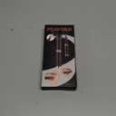 Heated Eyelash Curler - 2-in-1 Clip-Type Design, 3 Temperature Modes, USB Rechargeable Electric Eyelash Curler, Natural Curling 24H Long-Lasting Curl, Gift for Women, Brown Black A1