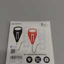 Portable Door Lock 2Pack Extra Lock for Additional Privacy and Safety in Home,Hotel and Apartment,Prevent Unauthorized Entry,Protect Family Security in Traveling,Home,Bedroom,Hotel,Apartment,AirBNB (Red&Black)