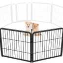 FXW Rollick Dog Playpen for Yard, RV Camping, 24 inch 2 Panels for Small and Puppy DogsPatented