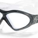 Adult Swim Goggles, Liquid Silicone Anti Fog Swimming Goggles for Men and Women with Anti-Fog/UV & 180 Clear View