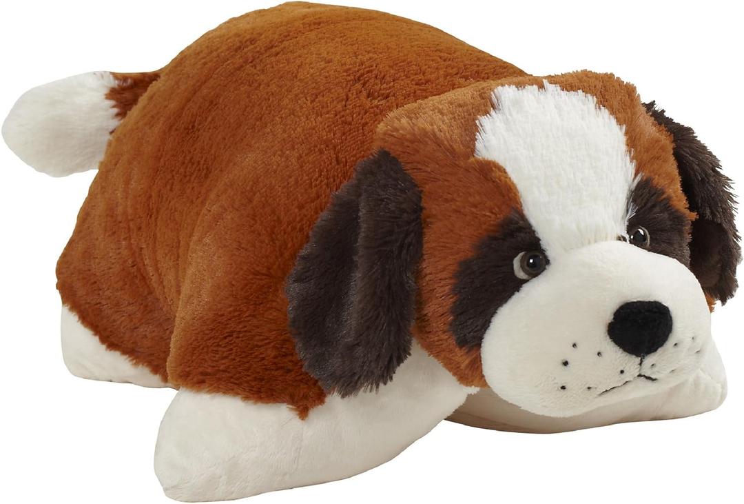 Pillow Pets Originals St. Bernard 18" Stuffed Animal Plush Toy