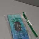 Vibrating Alarm Reminder Watch - with up to 10 Personal Alarms or Pill Reminders per Day (Small, Black)