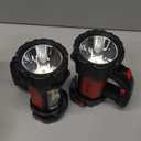 AlpsWolf Camping Lantern Rechargeable, 2 Pack Same LED Flashlight Spotlight Lantern with 800LM, 3600 Capacity Powered, Red Portable Bright Camping Light for Outdoor Hiking, Power Outages